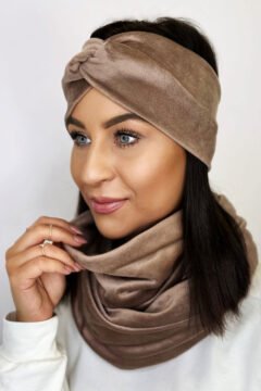 Shelli Velvet Mocca galvos juosta